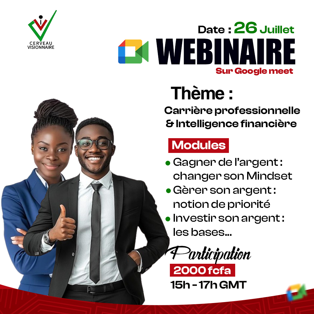 Webinaire : Carrière et l’Intelligence Financière !