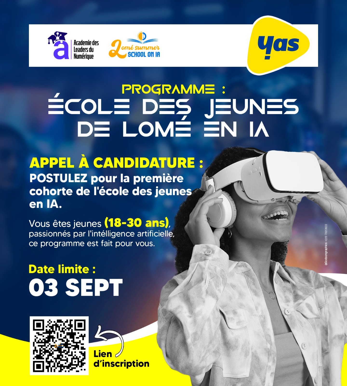 ACAN et YAS lancent la première École des Jeunes en Intelligence Artificielle