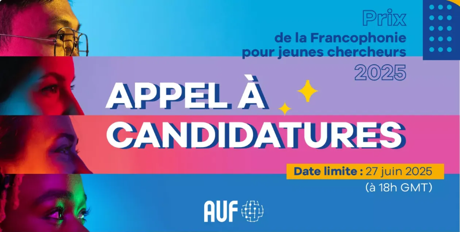 Jeunes chercheurs francophones : candidatez au Prix 2025