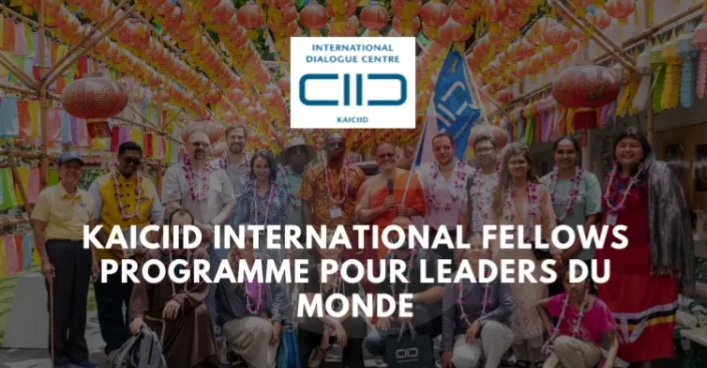 KAICIID 2026 : Bourses Internationales pour Leaders Religieux