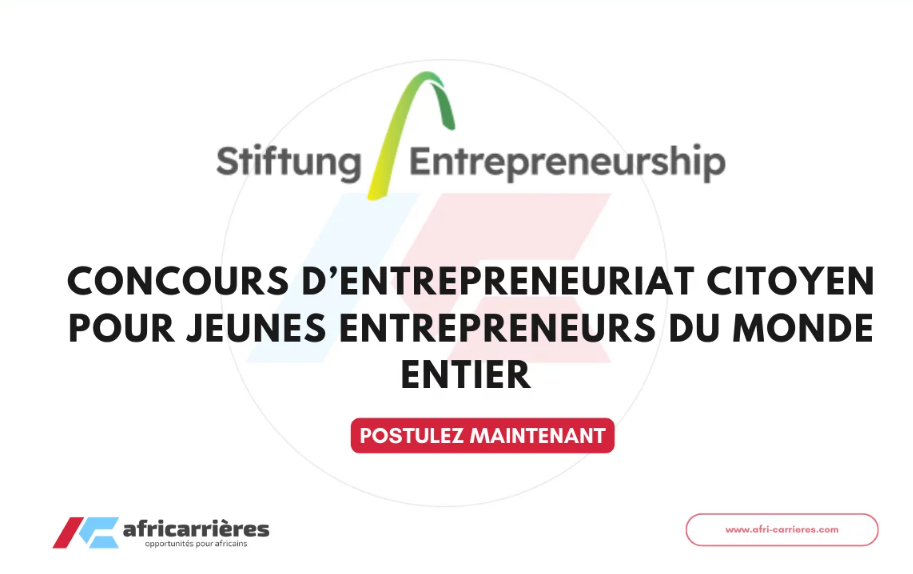 Concours d’Entrepreneuriat Citoyen 2025 – Appel à candidatures